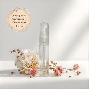 Sampler Perfume Pick Choose Your Sample Bloom | Spray Perfume Tester Perfume Sample Spray Handmade Gift for Girlfriend