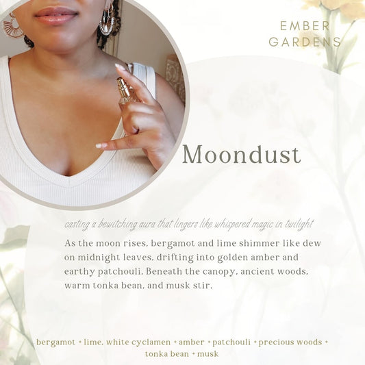 Moondust Perfume | Handmade Perfume | Mysterious Sexy Perfume eau de parfum Handmade Perfume Oil Perfume Body Spray Gift for Her
