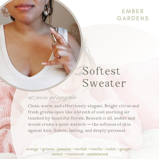 Softest Sweater Perfume: Winter Soft Scented Parfum | Gift for Girls