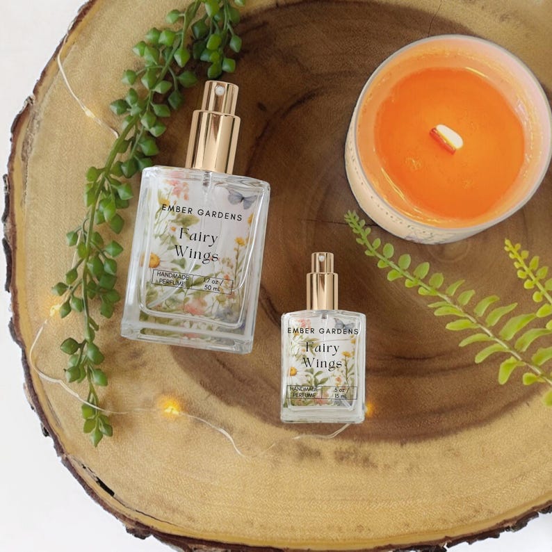 Fairy Wings Perfume | Handmade Spring Scent, Floral Aroma