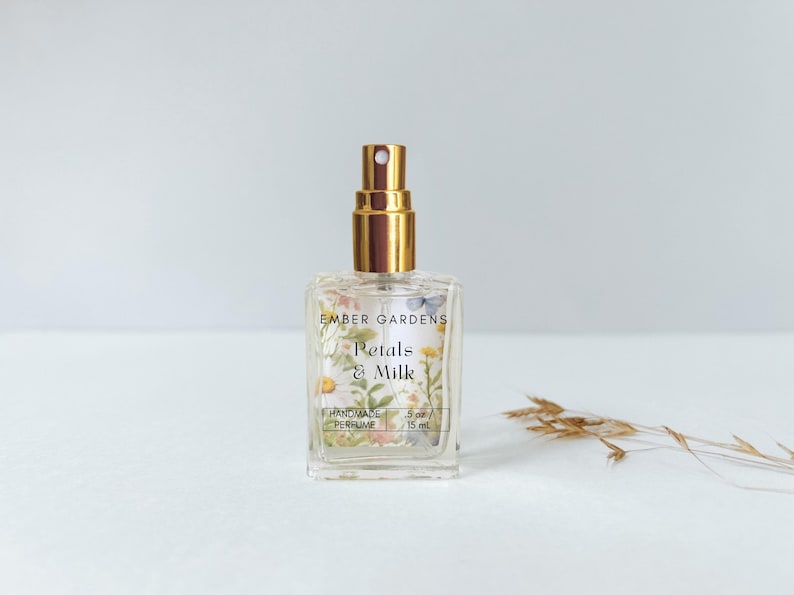 Petals & Milk Handmade Perfume | Cherry Blossom Rice Milk Eau de Parfum