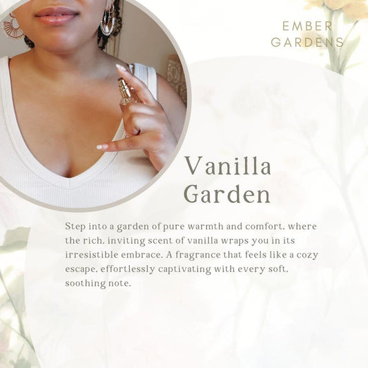 Vanilla Garden Handmade Perfume | Musk Eau de Parfum