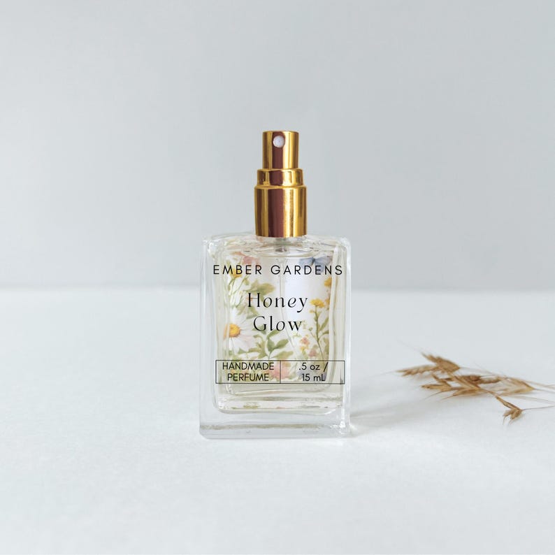 Honey Glow Perfume | Floral Eau de Parfum, Handmade Lovely Scent