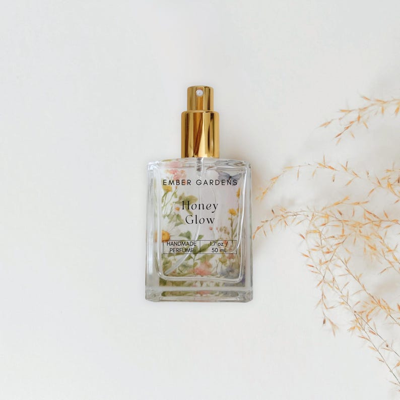 Honey Glow Perfume | Floral Eau de Parfum, Handmade Lovely Scent