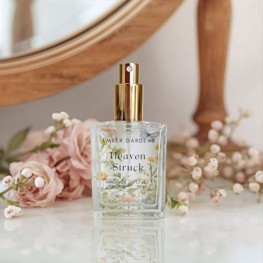 Heaven Struck Perfume | Handmade Perfume | Bright Woody Botanical Eau de Parfum