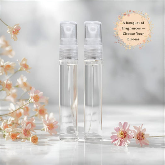 Sampler Perfume Set Pick Two Choose Your Samples Bloom | Spray Perfume Testers Perfume Sample Spray Handmade Gift for Girlfriend