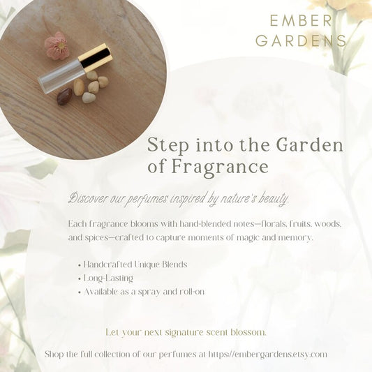 Perfume Oil Roll-On Perfume YOU CHOOSE Scent Body Oil After Bath Oil Body Refreshing Oil Handmade Perfume Gift for Her Gift for Mom