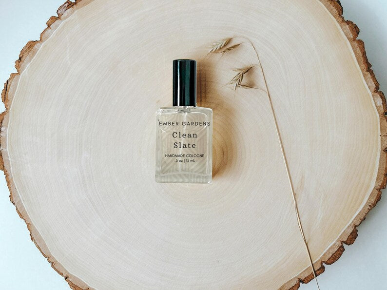 Clean Slate Cologne | Handmade Men's Cologne | Gift for Dad | Fresh Cologne Body Spray | Gift for Him