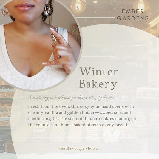 Winter Bakery Perfume | Dessert Perfume | Bakery Gourmand Perfume | vanilla + sugar + butter Parfum Fall Perfume Fragrance